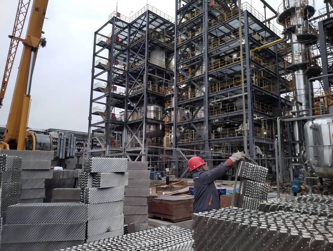 Zhejiang Huachuan Sheneng Environmental Protection Dehumidification Tower Project 