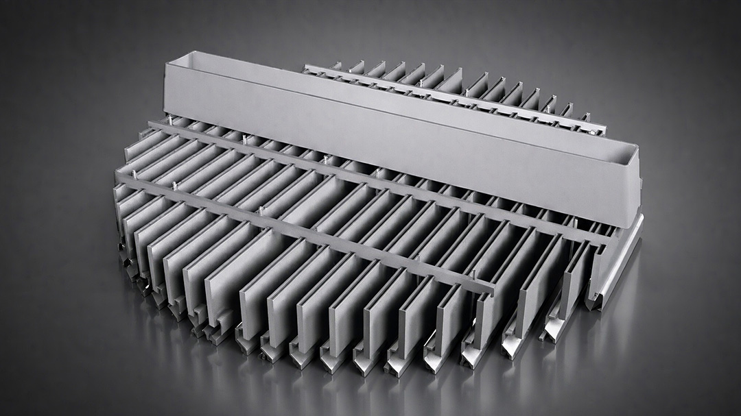 Orifice pan drip-tube and trough liquid distributor side comparison